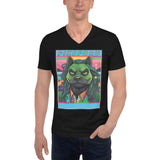 Goblin #59 - Men's Short Sleeve V-Neck T-Shirt