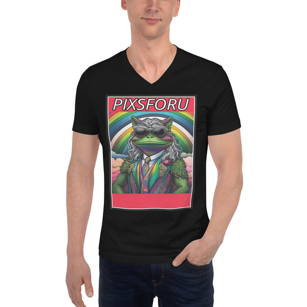 Goblin #47 - Men's Short Sleeve V-Neck T-Shirt