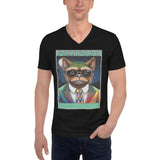 Goblin #44 - Men's Short Sleeve V-Neck T-Shirt