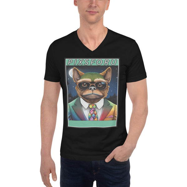 Goblin #44 - Men's Short Sleeve V-Neck T-Shirt