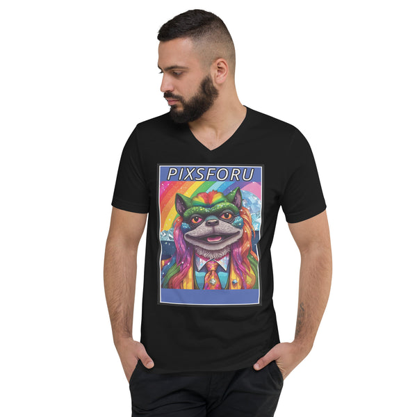 Goblin #42 - Men's Short Sleeve V-Neck T-Shirt