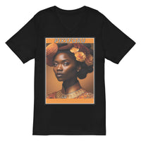 Queen #1 - Unisex Short Sleeve V-Neck T-Shirt