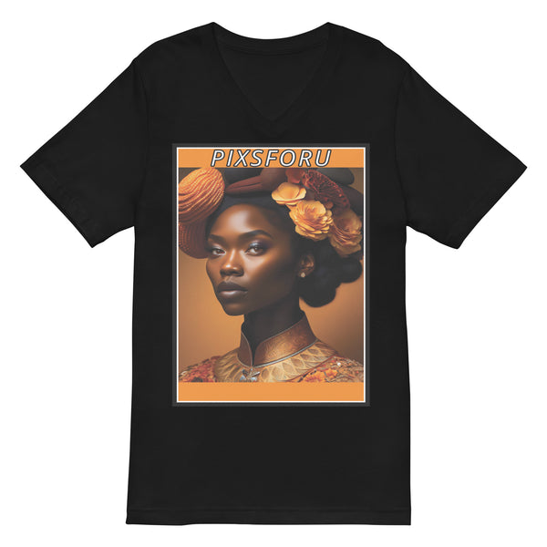Queen #1 - Unisex Short Sleeve V-Neck T-Shirt