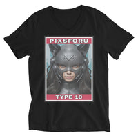 Type 10 #8 - Unisex Short Sleeve V-Neck T-Shirt