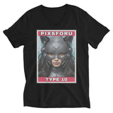 Type 10 #8 - Unisex Short Sleeve V-Neck T-Shirt