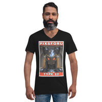 Type 10 #6 - Unisex Short Sleeve V-Neck T-Shirt