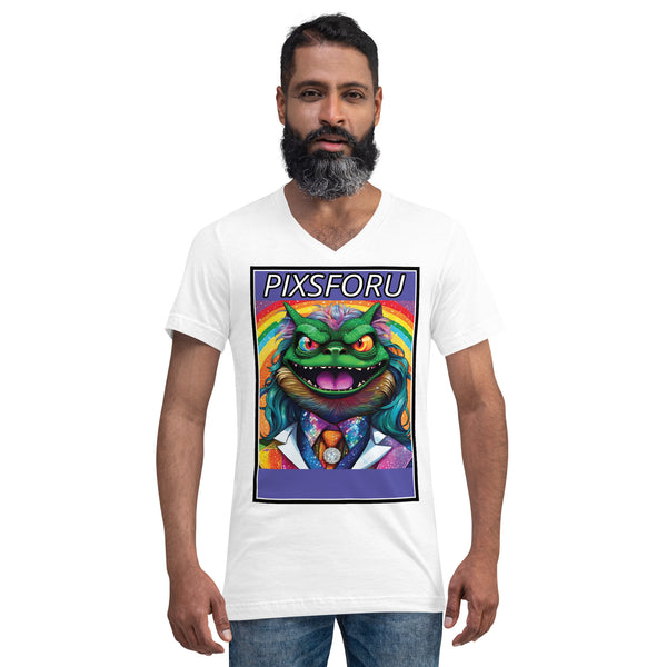 Goblin #62 - Unisex Short Sleeve V-Neck T-Shirt