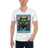 Goblin #59 - Men's Short Sleeve V-Neck T-Shirt