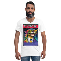 Goblin #54 - Men's Short Sleeve V-Neck T-Shirt