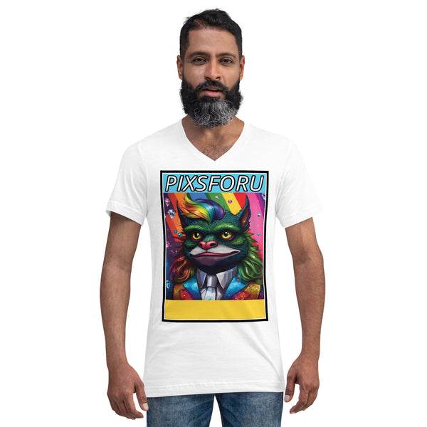 Goblin #43 - Men's Short Sleeve V-Neck T-Shirt