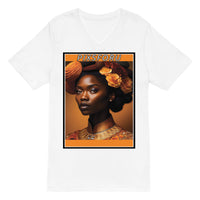 Queen #1 - Unisex Short Sleeve V-Neck T-Shirt