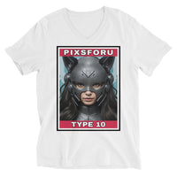 Type 10 #8 - Unisex Short Sleeve V-Neck T-Shirt