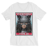 Type 10 #8 - Unisex Short Sleeve V-Neck T-Shirt