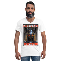 Type 10 #6 - Unisex Short Sleeve V-Neck T-Shirt