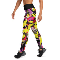 Strawberry & Banana Remix - Yoga Leggings
