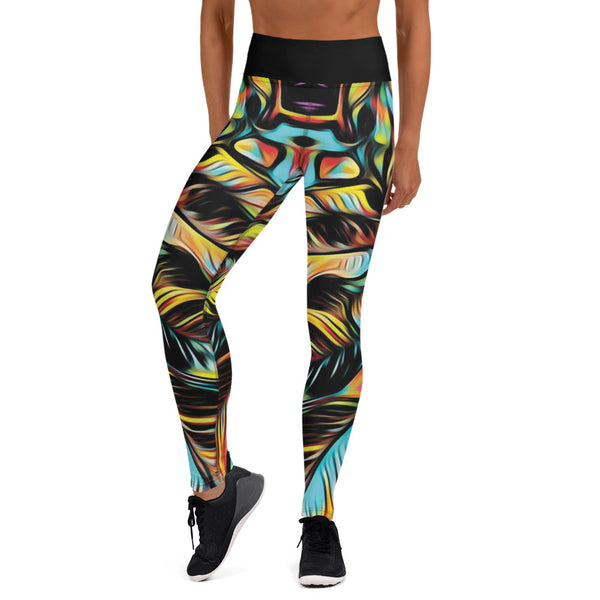 Nature Graffiti - Yoga Leggings