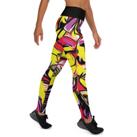 Strawberry & Banana Remix - Yoga Leggings