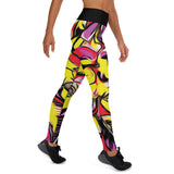 Strawberry & Banana Remix - Yoga Leggings