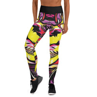 Strawberry & Banana Remix - Yoga Leggings