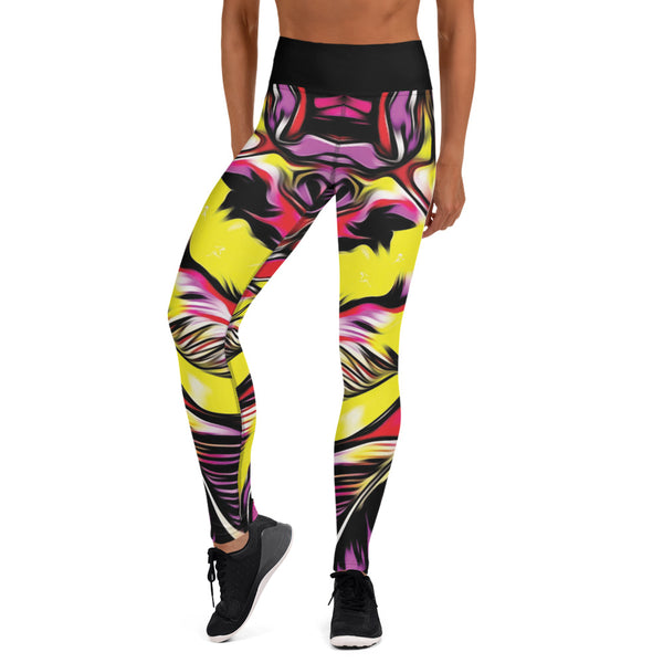 Strawberry & Banana Remix - Yoga Leggings