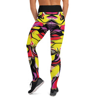 Strawberry & Banana Remix - Yoga Leggings