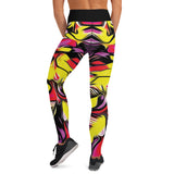Strawberry & Banana Remix - Yoga Leggings
